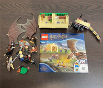 used LEGO Harry Potter And The Flo let Of Fire Hungarian Horn tail Triwizard Challenge