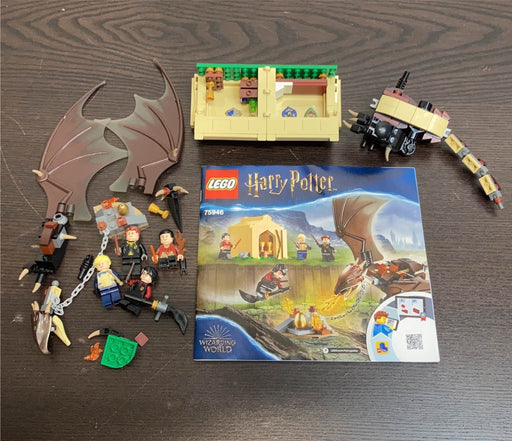 used LEGO Harry Potter And The Flo let Of Fire Hungarian Horn tail Triwizard Challenge