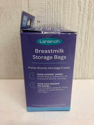 Lansinoh Breast Milk Storage Bags & Adapters