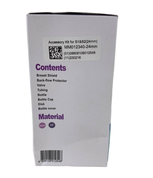 secondhand Spectra Baby 24mm Premium Breast Pump Accessory Kit