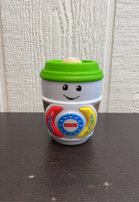 used Fisher Price Laugh & Learn On-the-Glow Coffee Cup