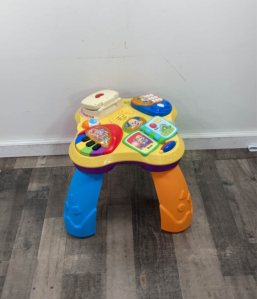 used Fisher Price Laugh & Learn Puppy and Friends Learning Table