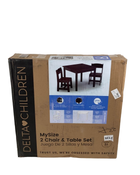 used Delta Children MySize Kids Wood Table and Chair Set
