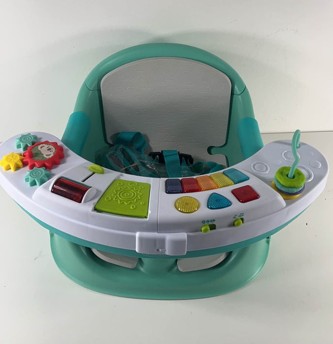 secondhand Infantino Music & Lights 3-in-1 Discovery Booster, Green