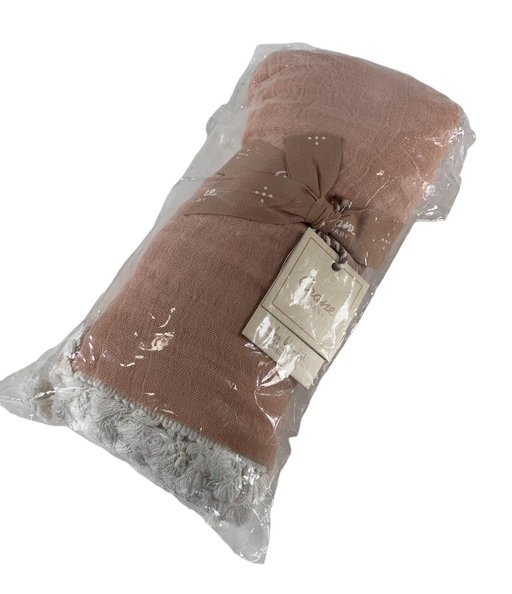 used Crane Baby 6 Layer Muslin Blanket, Copper