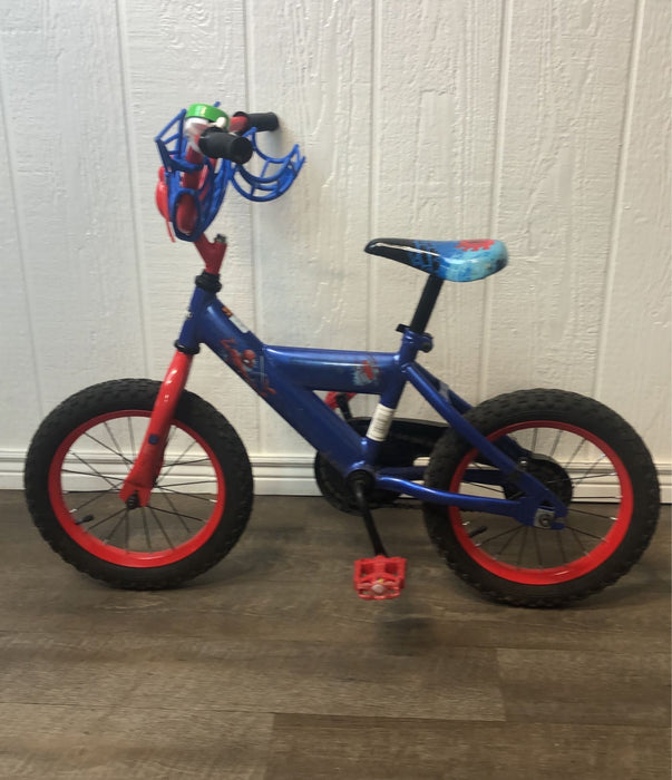 used Huffy Spider-Man Bike, 14”