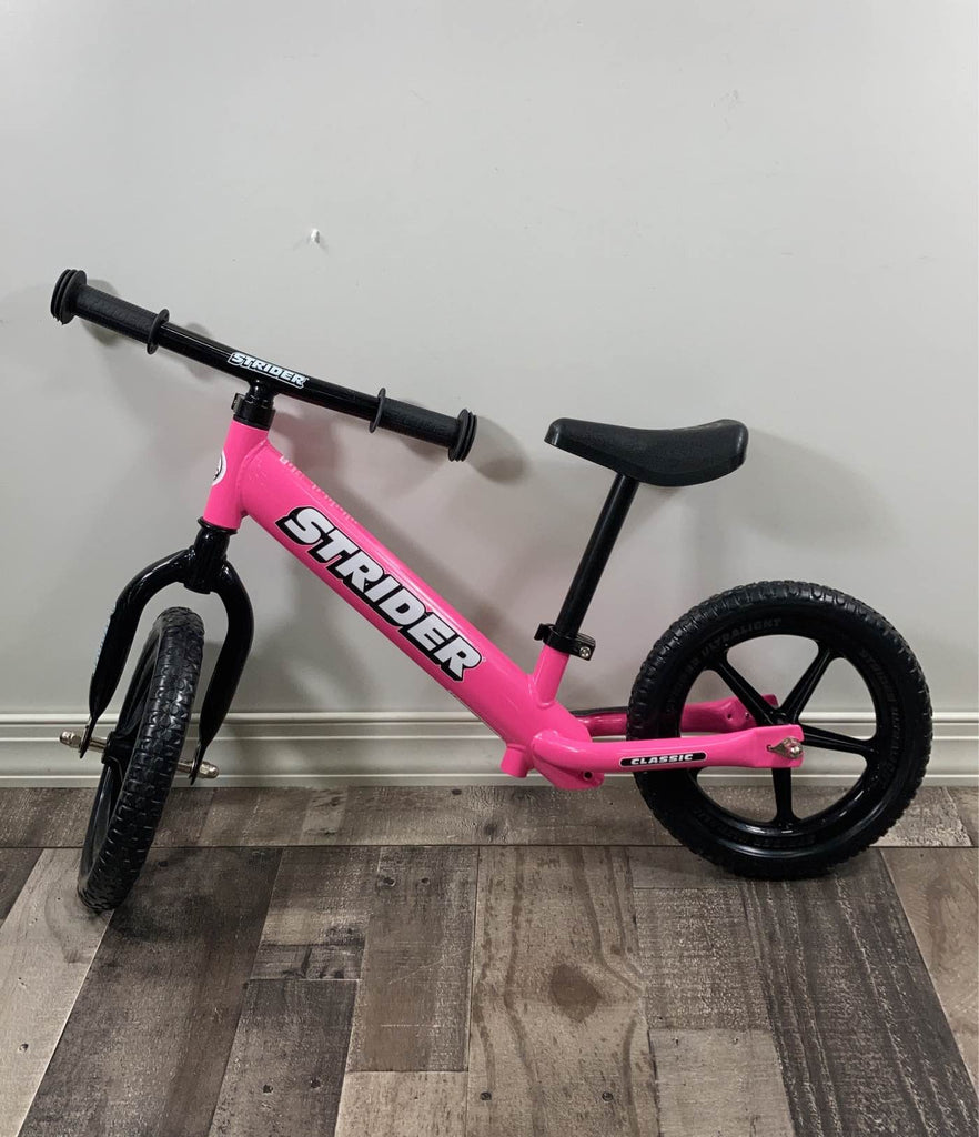 Strider Balance Bike 12” Classic, Pink