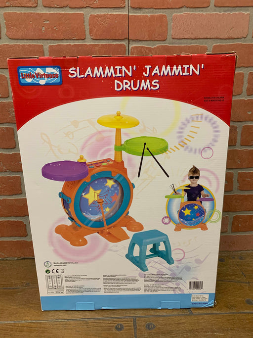 secondhand Little Virtuoso Slamming’ Jammin Drums