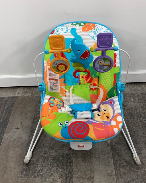 used Fisher Price Baby Bouncer, Animal Kingdom