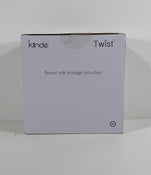 used Kiinde Twist Pouches, 6oz, 20 Pack