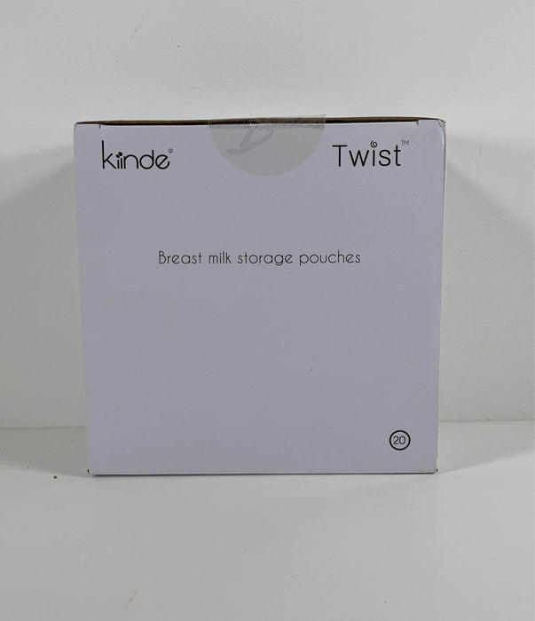 used Kiinde Twist Pouches, 6oz, 20 Pack