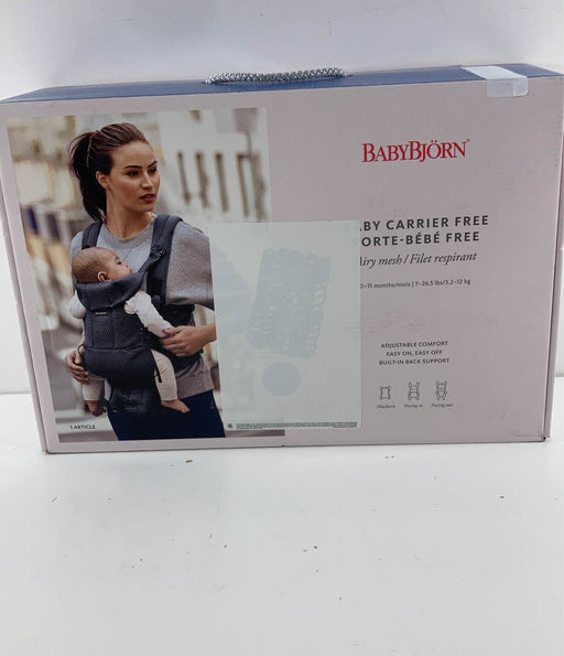 used BabyBjorn Baby Carrier Free, Anthracite