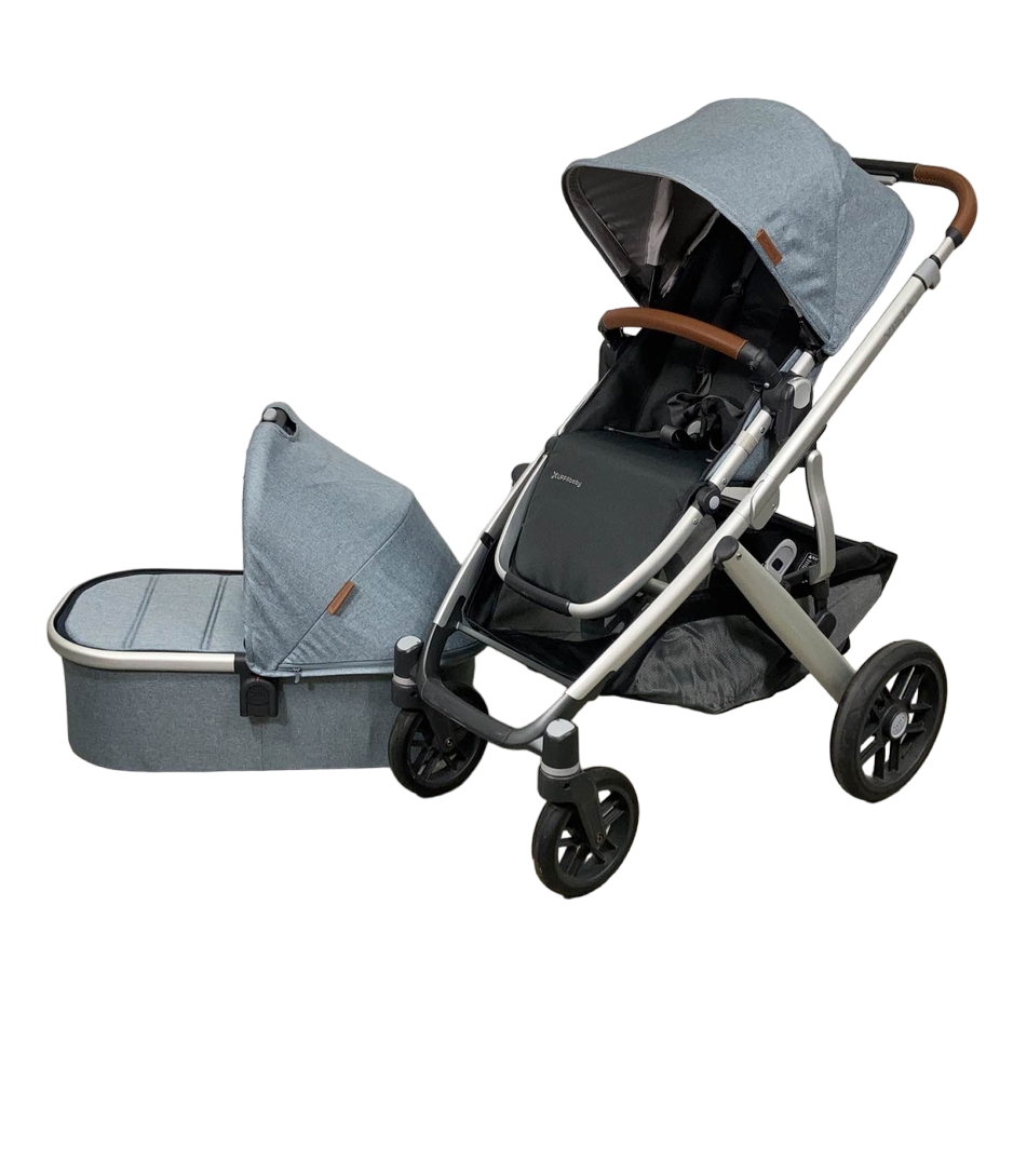 UPPAbaby VISTA V2 Stroller 2022 Gregory Blue Melange