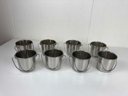 used BUNDLE Metal Buckets