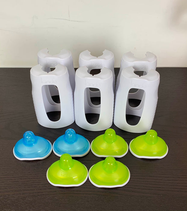 used Kiinde Natural Feeding Bottles