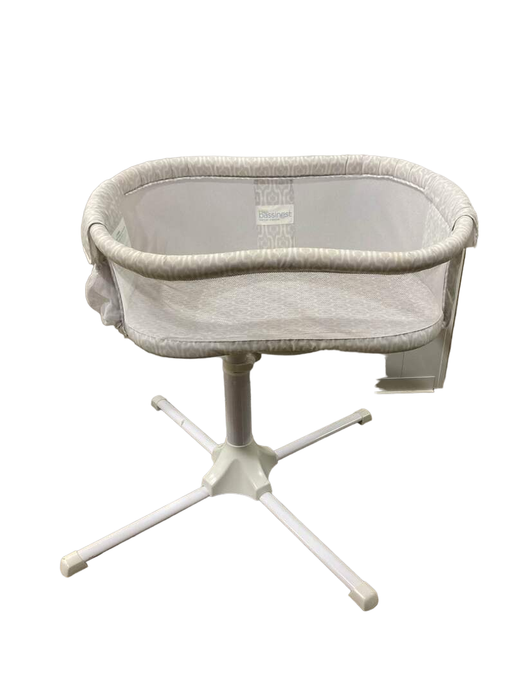 Shop Halo BassiNest Swivel Sleeper Essentia Series, Blue Ikat at GoodBuy Gear