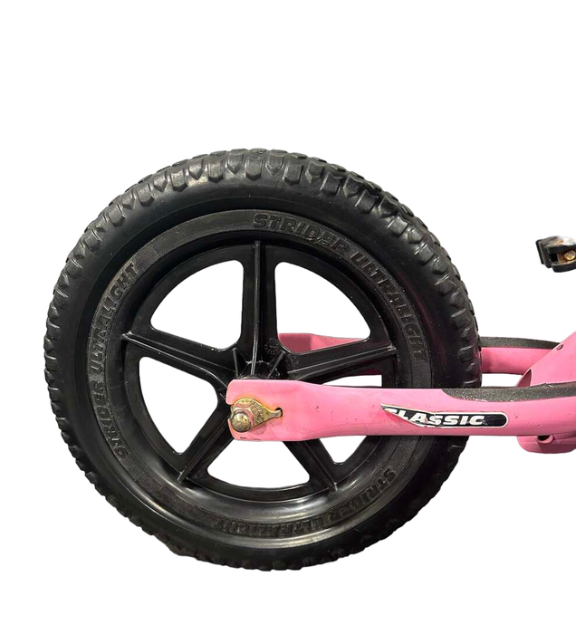 used Strider Balance Bike 12” Classic, Pink