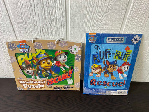 used BUNDLE Puzzles, PAW Patrol