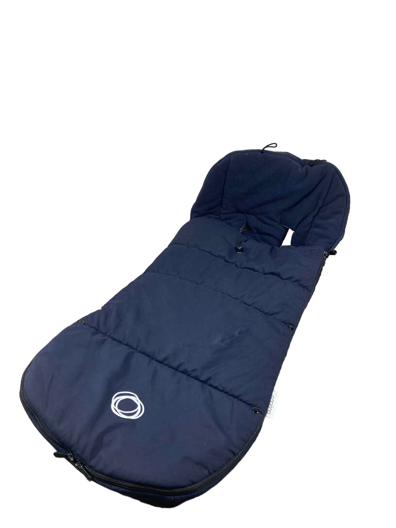 bugaboo stormy blue footmuff Bugaboo Footmuff, Midnight Blue