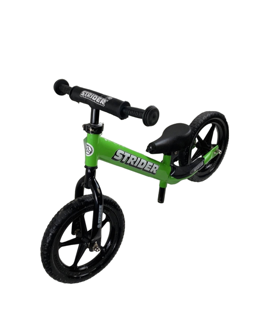 secondhand Strider Balance Bike 12” Sport, Green