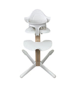 used Evomove Nomi Highchair, White, Oak