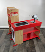 used Melissa & Doug Deluxe One Stop Shop Play Store Set