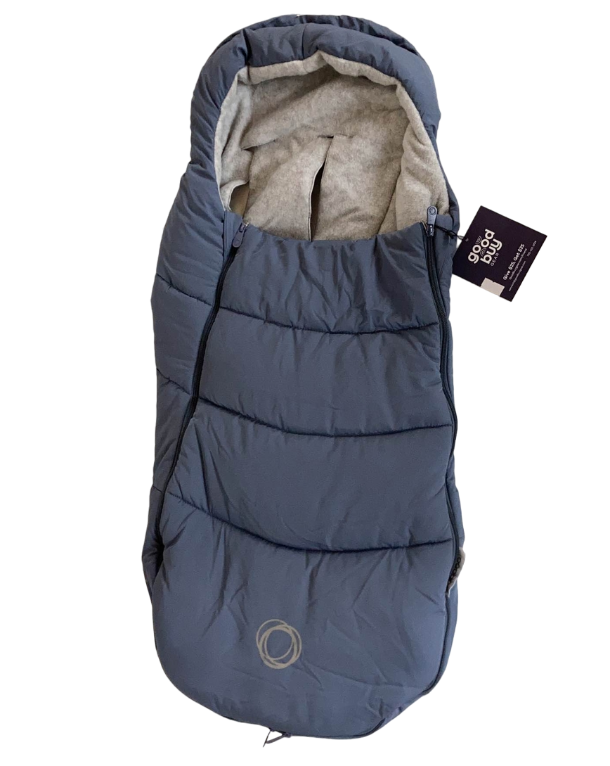 bugaboo blue melange footmuff Bugaboo Footmuff, Midnight Blue