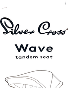 secondhand Silver Cross Wave Tandem Seat