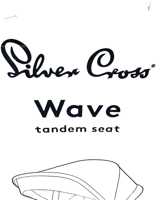 secondhand Silver Cross Wave Tandem Seat