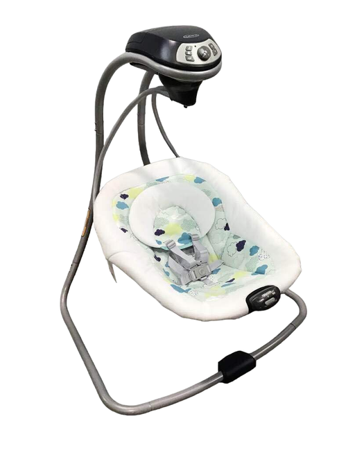 secondhand Graco Simple Sway Baby Swing, Stratus