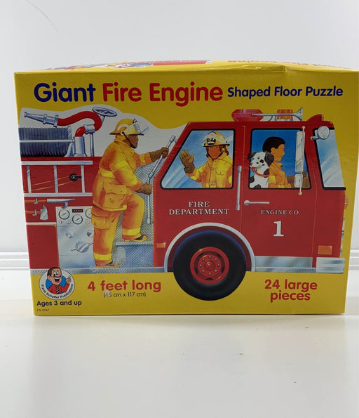 used Frank Schaffer Publications Giant Floor Puzzle, Fire Truck