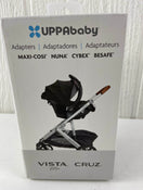 used UPPAbaby Infant Car Seat Adapter For Maxi Cosi, Nuna, Cyber And Besafe, Maxi Cosi Nuna Cyber And Besafe