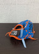 secondhand Dicks Sporting Goods Backyard T-Ball Glove, Orange/Blue