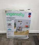 secondhand Ingenuity Simple Comfort 2-in-1 Swing Rocker