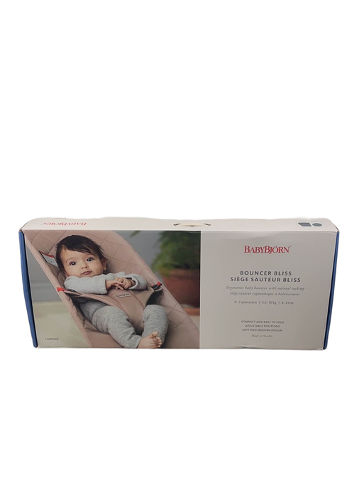 Shop BabyBjorn Bouncer Bliss, Dark Gray Frame, Anthracite Mesh at GoodBuy Gear
