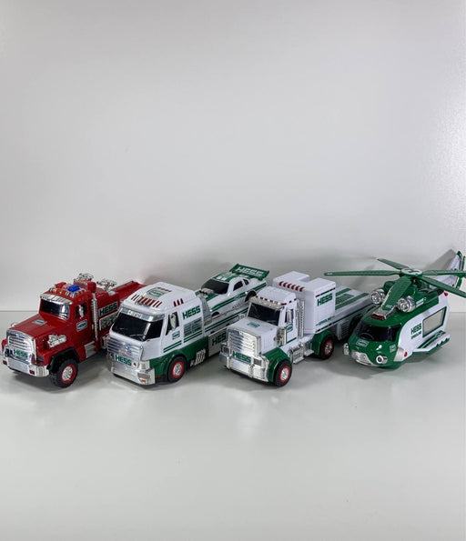 used BUNDLE Hess Toy Trucks & Helicopter