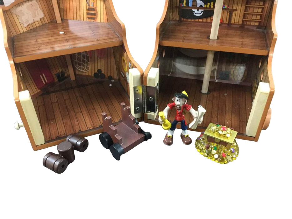 KidKraft Adventure Bound: Wooden Pirate Ship Play Set