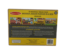 secondhand Melissa & Doug Jigsaw Puzzles In A Box