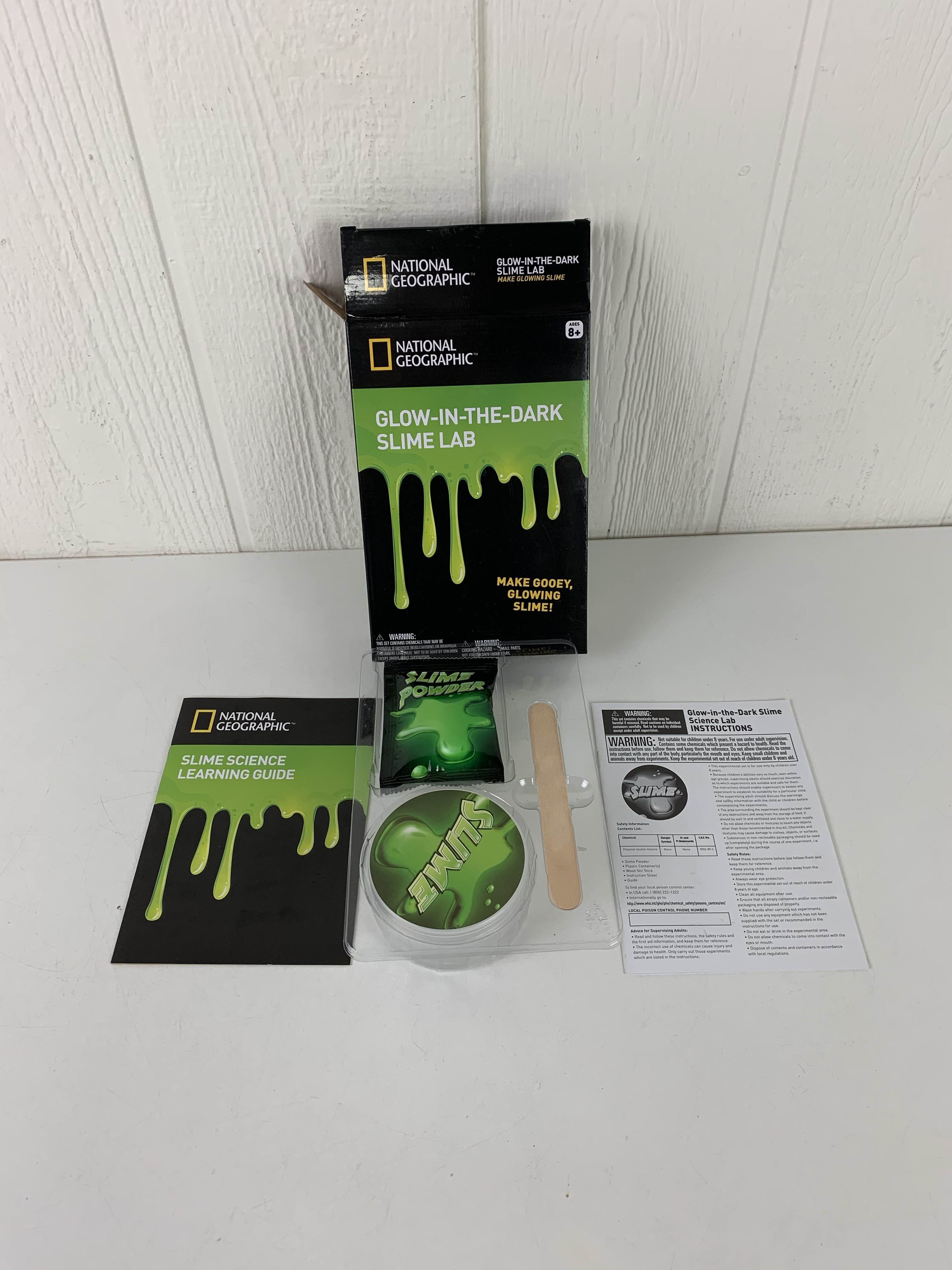 National Geographic Slime Lab - Glow-in-the-Dark