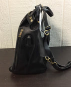 secondhand Mia + Sophia Leather Diaper Bag Backpack