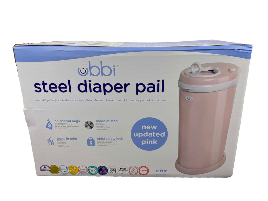 Shop Ubbi Diaper Pail, Blush Pink at GoodBuy Gear
