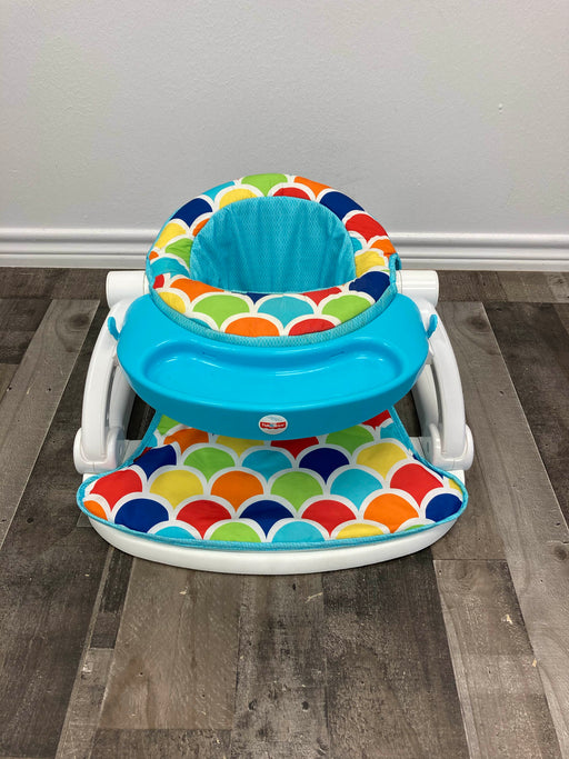 used Fisher Price Premium Sit-Me-Up Floor Seat with Toy Tray