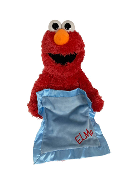 Peek a boo sales elmo with blanket