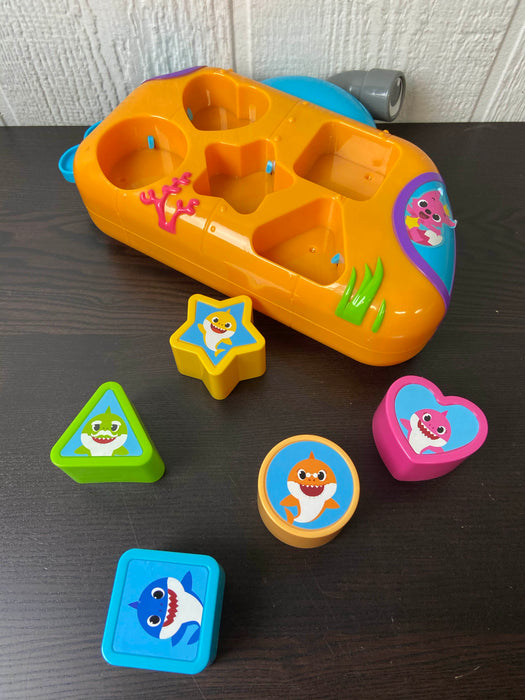 secondhand Pinkfong Baby Shark Melody Shape Sorter