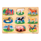 Shop Melissa & Doug Sound Puzzle, Farm at GoodBuy Gear