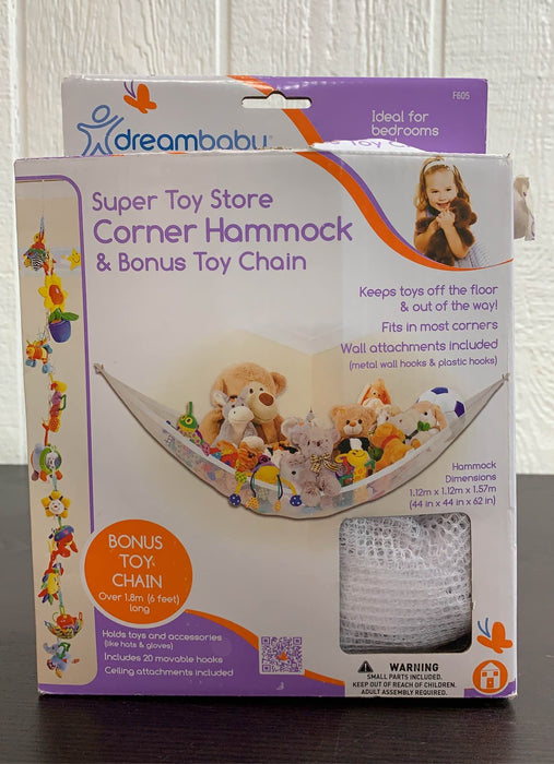 used Dreambaby Toy Hammock Net Organizer