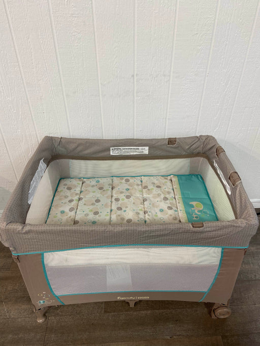 used Ingenuity washable playard with dream centre