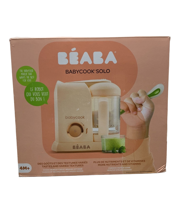 used Beaba Babycook Solo 4-in-1 Baby Food Maker, - Rose Gold