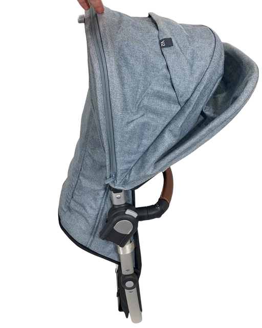 secondhand UPPAbaby VISTA RumbleSeat V2, 2015+, 2022, Gregory (Blue Melange)