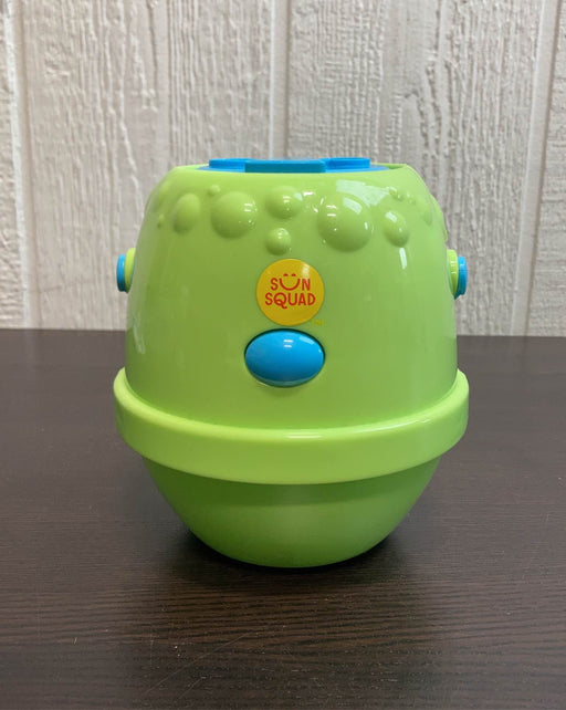 used Sun Squad No Spill Bubble Machine